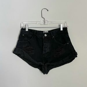 One Teaspoon Black Bandits Size 26